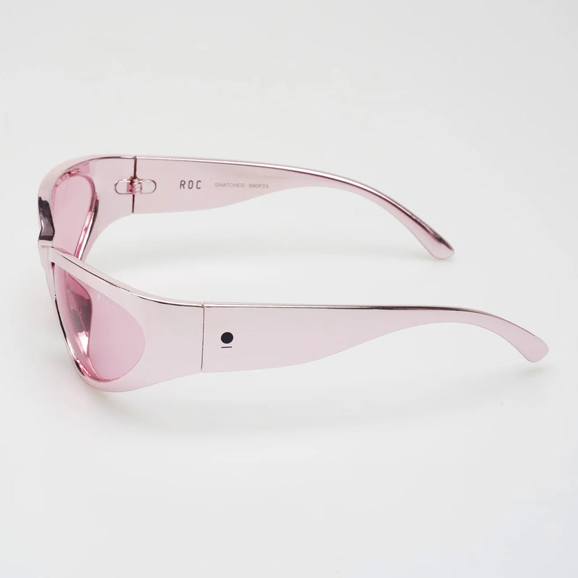ROC Eyewear Snatched Sunglasses Gloss Pink