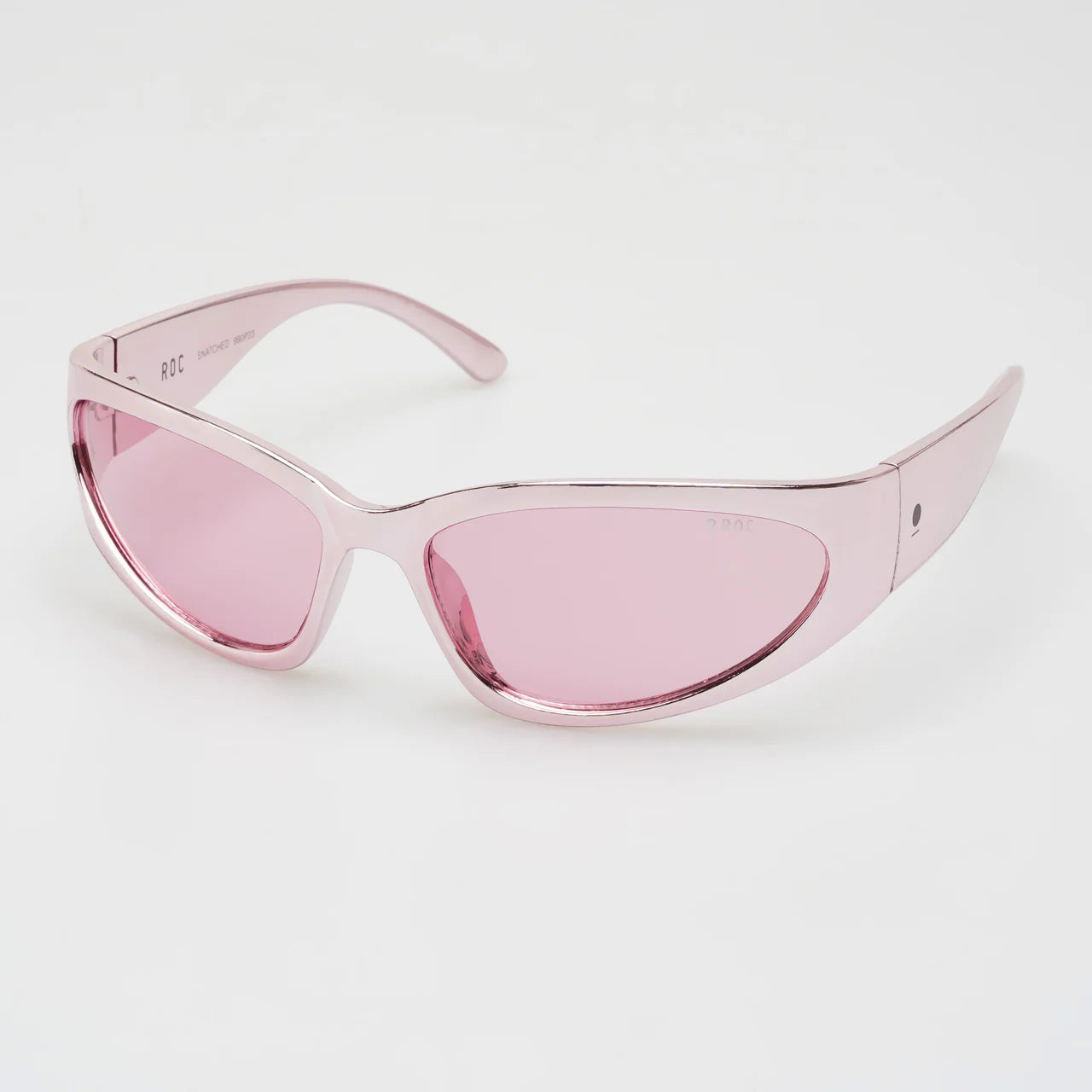 ROC Eyewear Snatched Sunglasses Gloss Pink