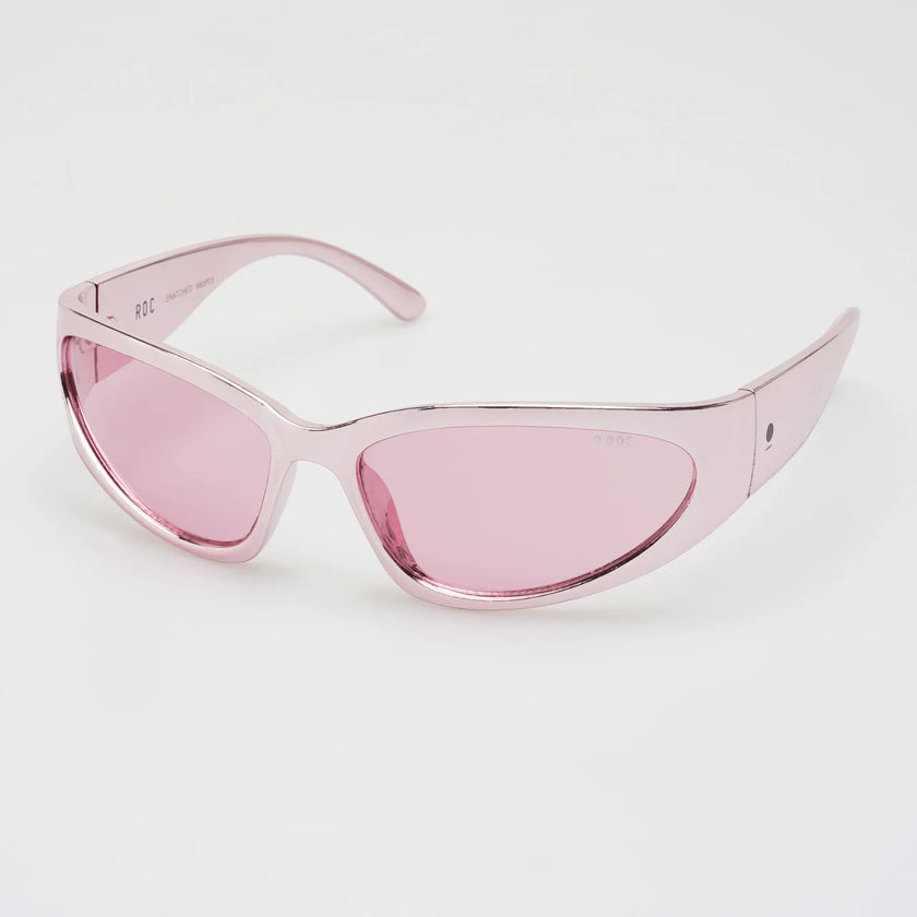 ROC Eyewear Snatched Sunglasses Gloss Pink