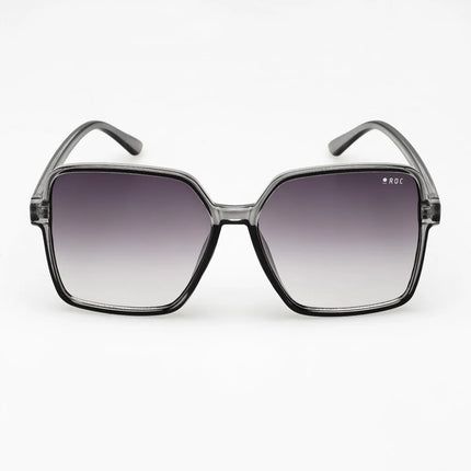 ROC Eyewear Being Yours Sunglasses Crystal Grey Gradient Smoke