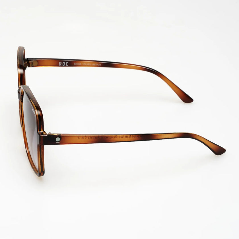 ROC Eyewear Being Yours Sunglasses Tortoiseshell Gradient Smoke
