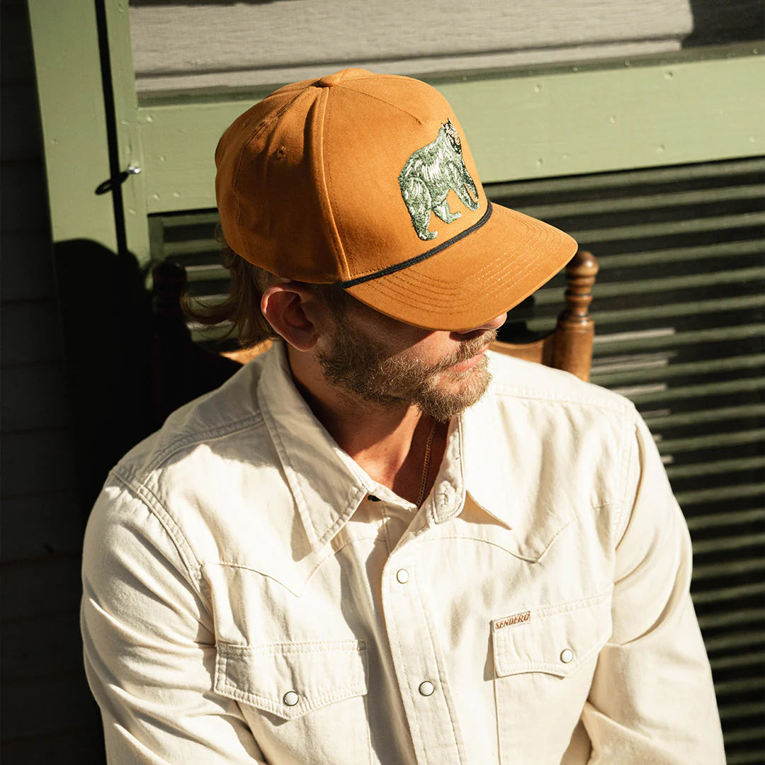 Sendero Bear Hat Gold