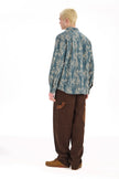 Komodo Spectre Shirt Blue Floral