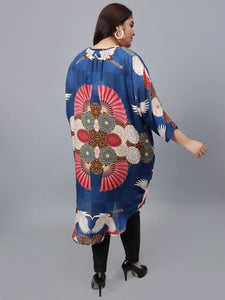 Namaskar SS18-204 Navy Japanese Modal Kimono