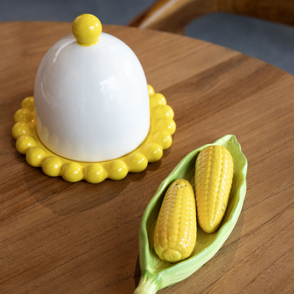 &klevering Amsterdam Salt & Pepper Shakers Corn