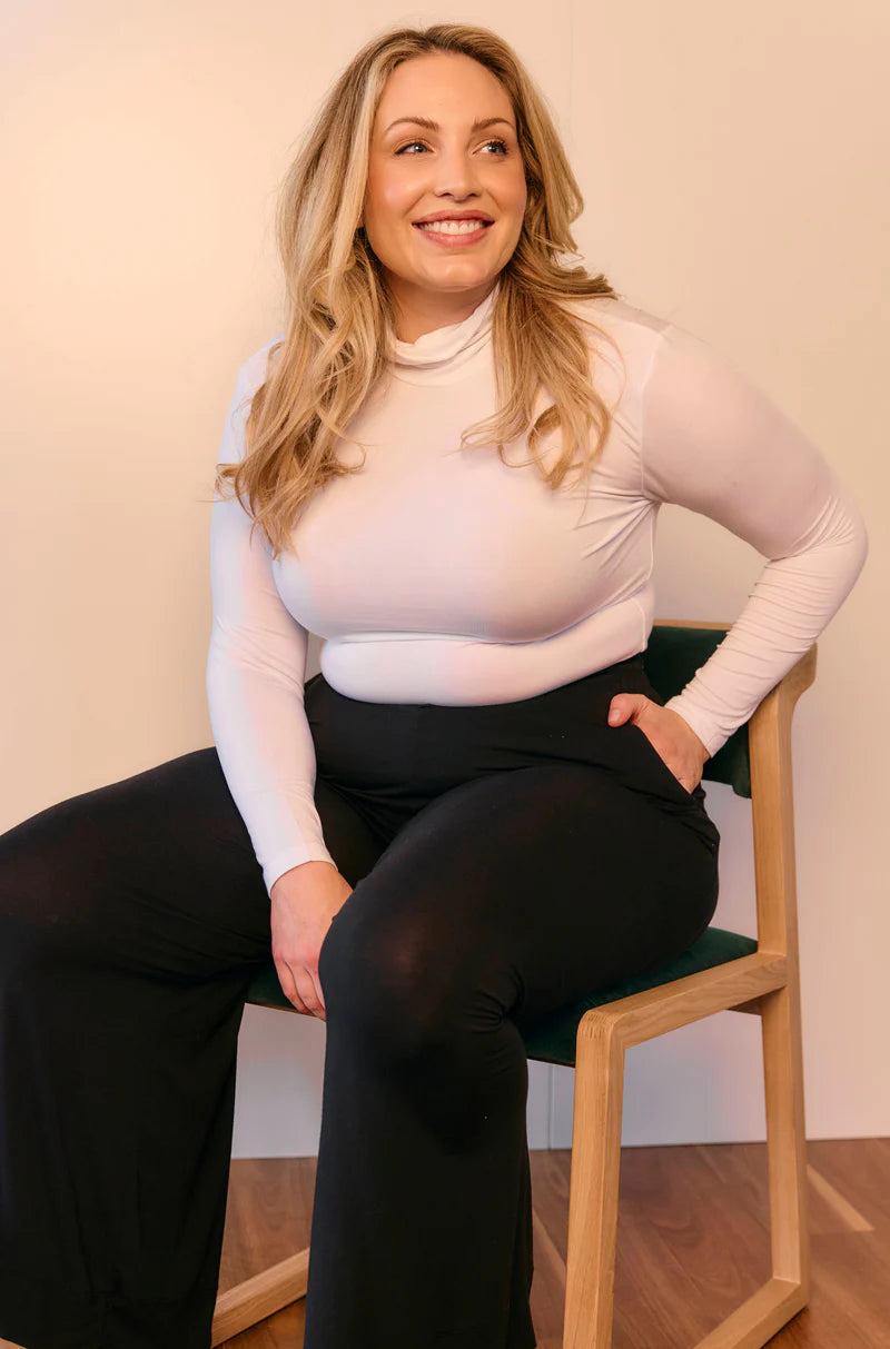 Tani Turtle Neck 79278 White