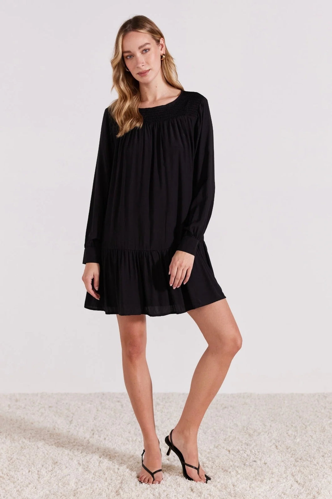 Staple The Label Camille Mini Dress Black