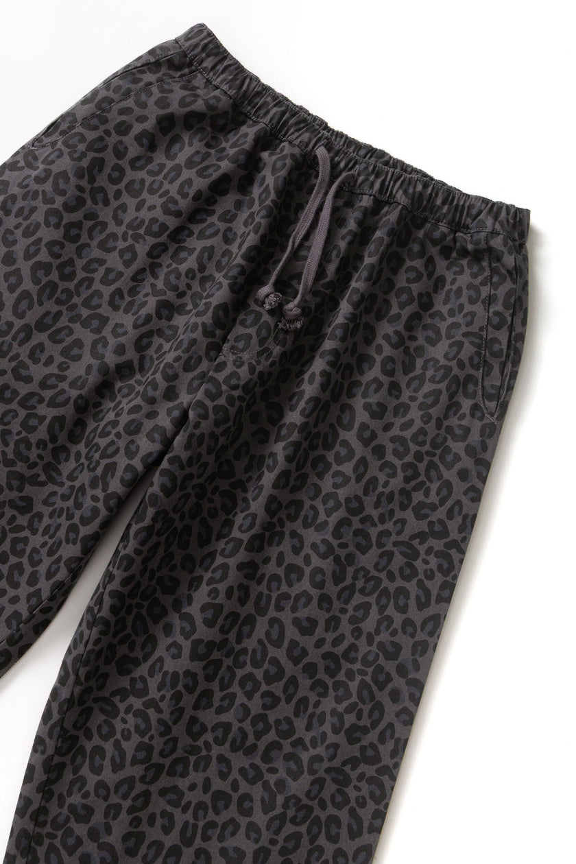 Service Works Patterned Easy Chef Pants Black Lepoard