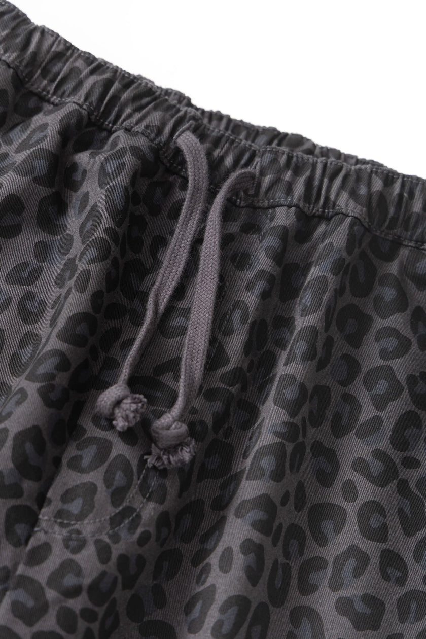 Service Works Patterned Easy Chef Pants Black Lepoard