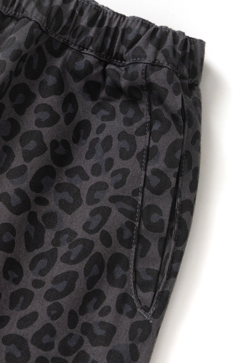Service Works Patterned Easy Chef Pants Black Lepoard