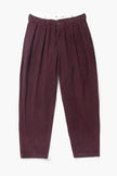 Service Works Fine Cord Part Timer Pants Burgundy
