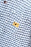Service Works House Gingham FOH Jacket Blue