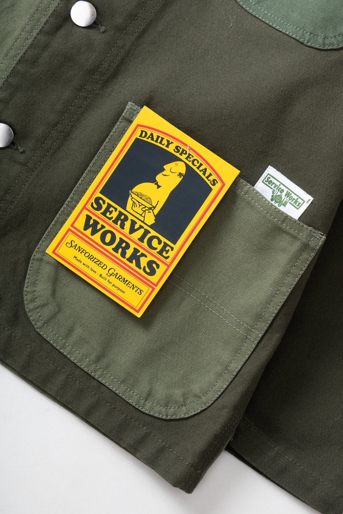 Service Works Patchwork Coverall 2.0 Green