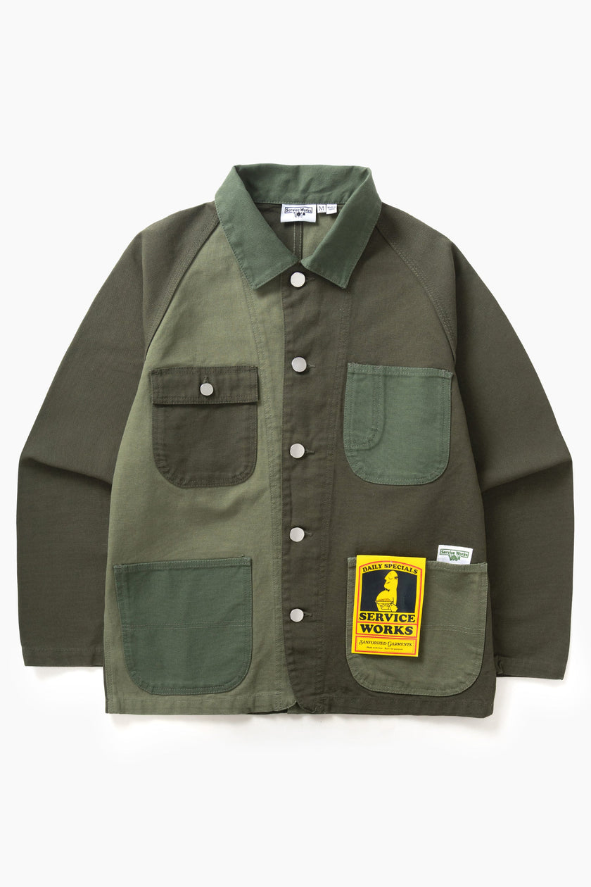 Service Works Patchwork Coverall 2.0 Green