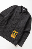 Service Works Patterned Easy Chef Shirt Black Leopard