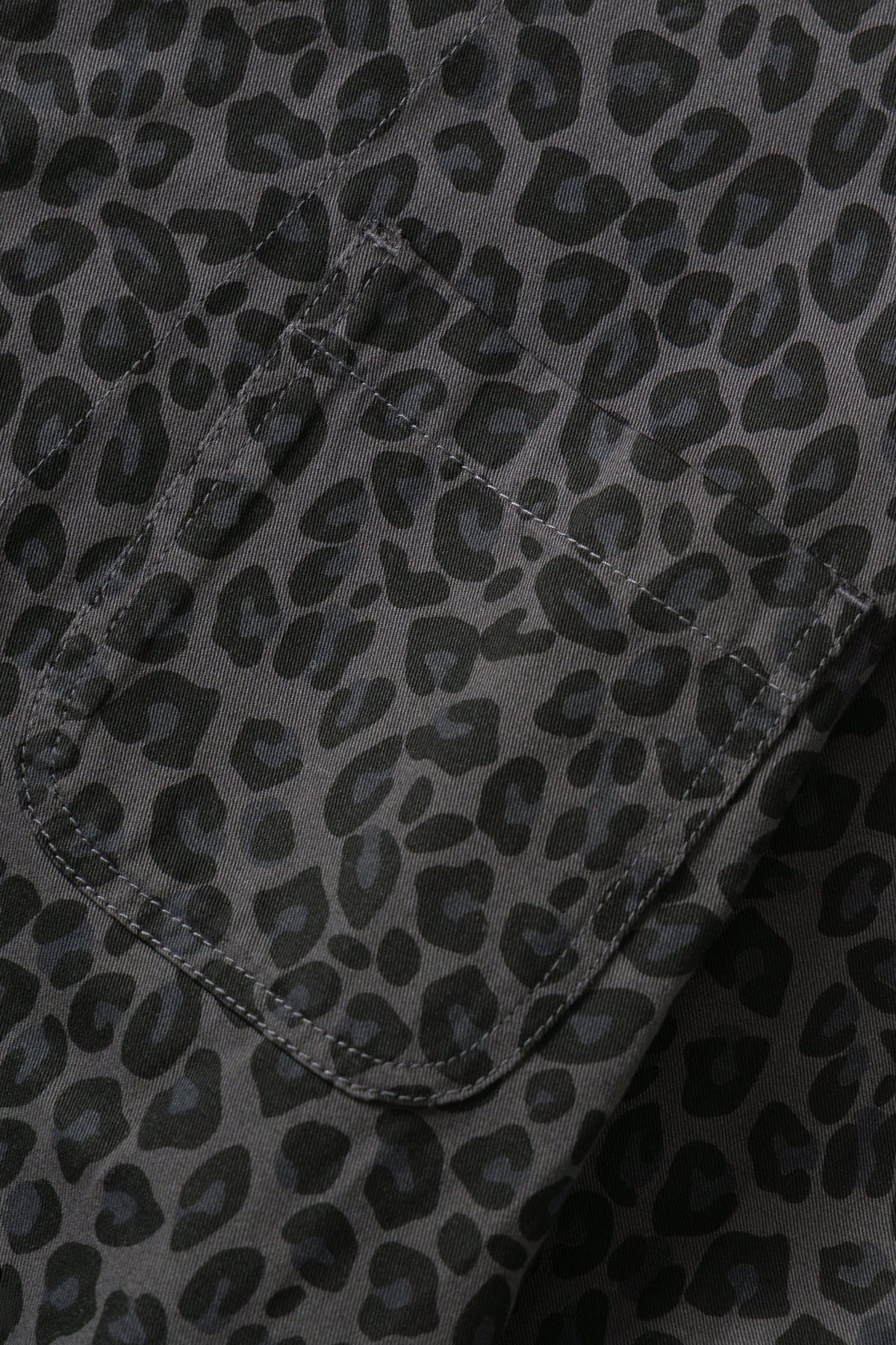 Service Works Patterned Easy Chef Shirt Black Leopard