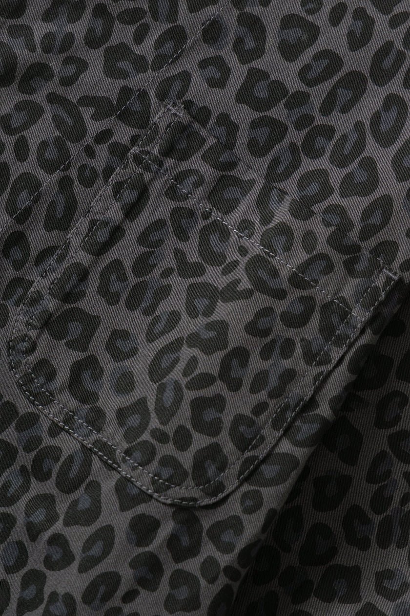 Service Works Patterned Easy Chef Shirt Black Leopard