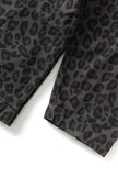Service Works Patterned Easy Chef Shirt Black Leopard