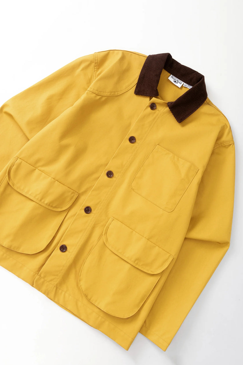 Service Works Waxed Barn Coat Ochre