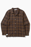 Service Works Drag Stitch Resort Shirt Brown