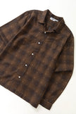 Service Works Drag Stitch Resort Shirt Brown