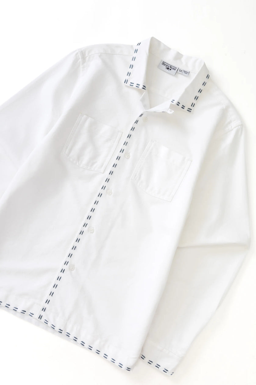 Service Works Trace Resort Shirt White