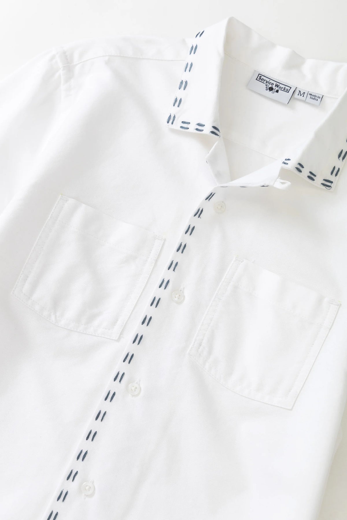 Service Works Trace Resort Shirt White