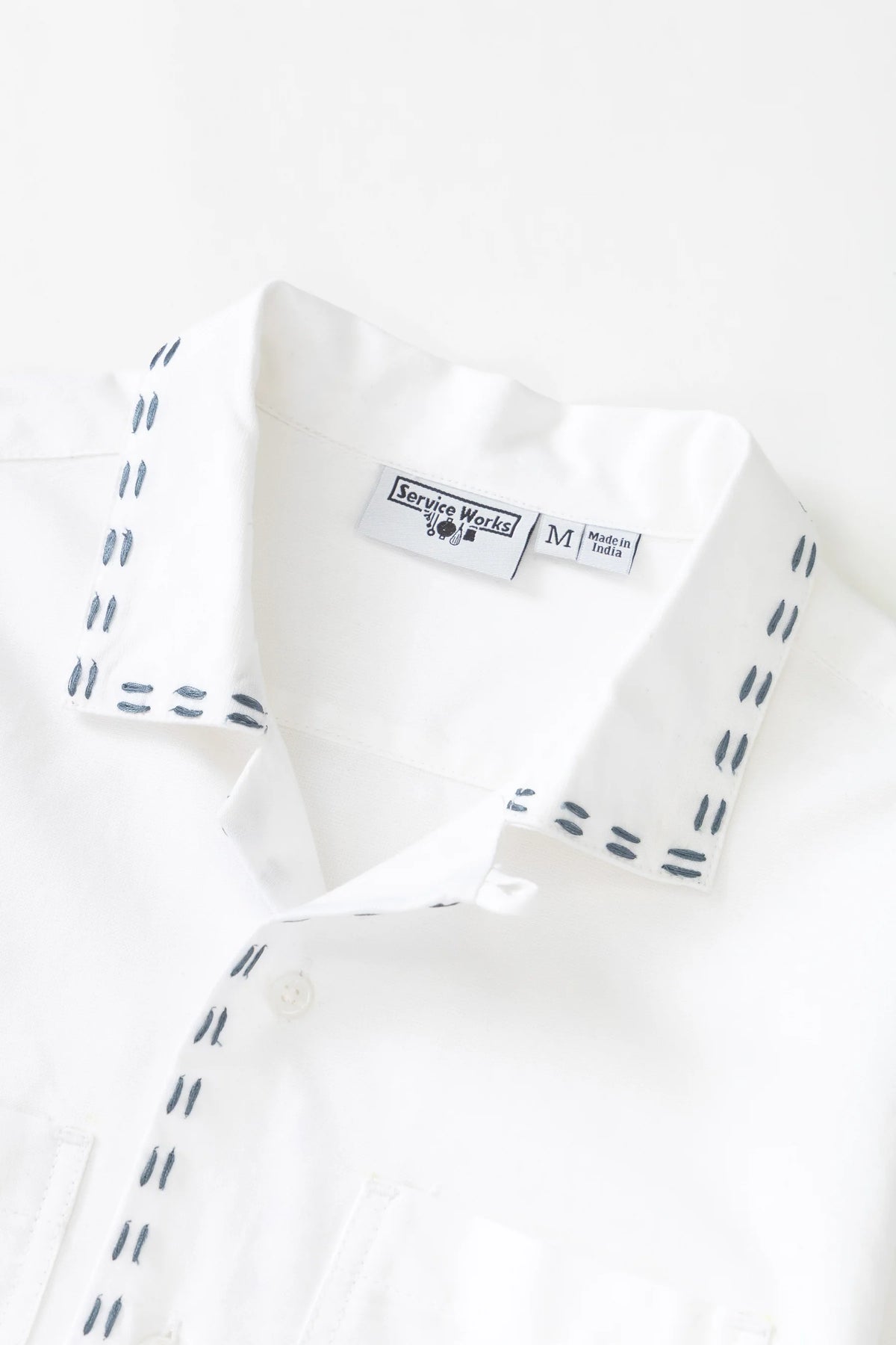 Service Works Trace Resort Shirt White