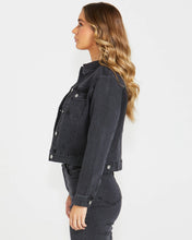 Load image into Gallery viewer, Sass Clothing Darcy Denim Jacket Washed Black
