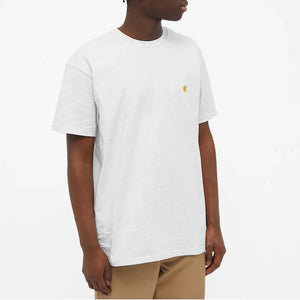 Carhartt WIP S/S Chase T-shirt Ash Heather/Gold