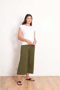 FOIL Middle Ground Trapeze Pant Bay Leaf