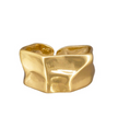 Tiger Tree Gold Crinkle Ring