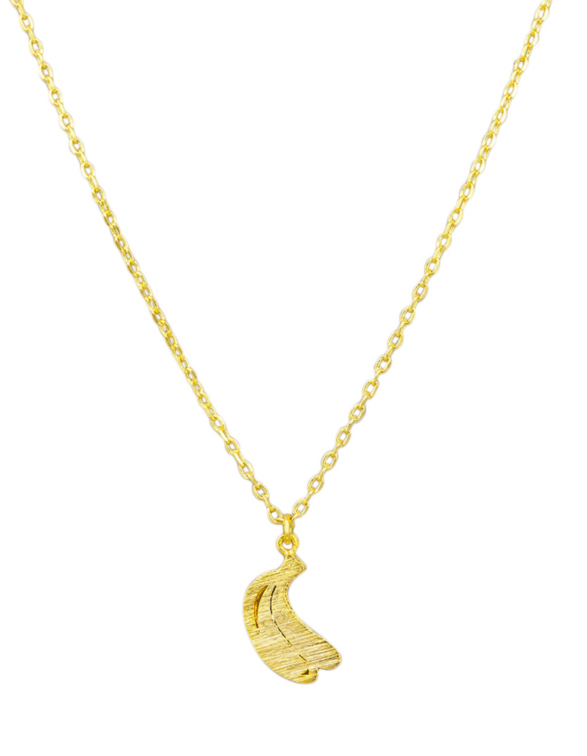 Tiger Tree Gold Banana Necklace