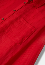 Load image into Gallery viewer, Brixton East Side Boxy L/S Button Down Crimson

