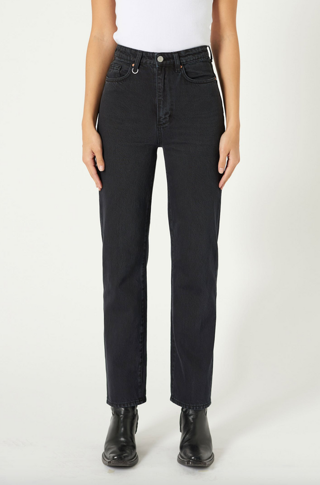 Neuw Denim Nico Straight Total Blackout