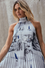 Load image into Gallery viewer, M. A. Dainty Resin Dress Sailing Print
