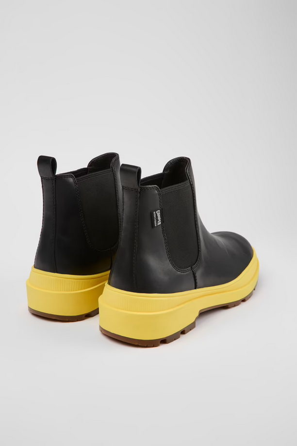 Camper Mens Brutus Trek Hydroshield® Michelin Boots Black/Yellow