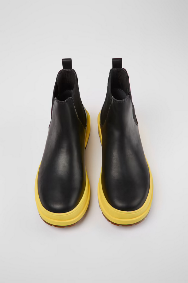 Camper Mens Brutus Trek Hydroshield® Michelin Boots Black/Yellow