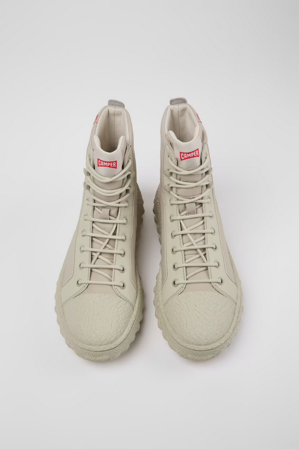 Camper Mens Ground PrimaLoft® Michelin Boots Light Grey