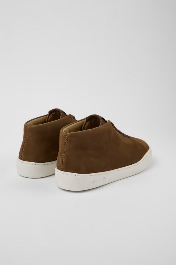 Camper Mens Peu Touring Sneakers Brown Nubuck