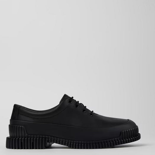 Camper Mens Pix Lace Up Shoe Black Leather