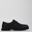 Camper Mens Pix Lace Up Shoe Black Leather