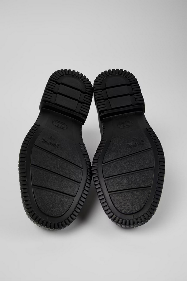 Camper Mens Pix Lace Up Shoe Black Leather