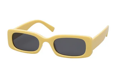 Unity 7691Y1  Retro Sunglasses Butter Yellow