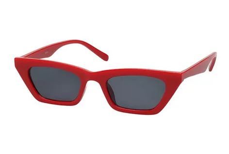 Unity 7684R Retro Sunglasses Red