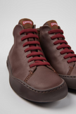 Camper Womens Peu Touring Sneakers Brown Leather