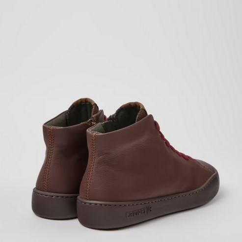Camper Womens Peu Touring Sneakers Brown Leather