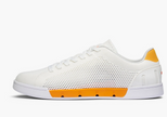 Swims Breeze Tennis Knit White/Saffron
