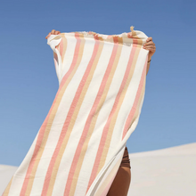 Load image into Gallery viewer, Layday Shallows Peach Single Beach Towel
