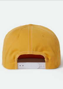 Brixton Grade HP Snapback Yellow